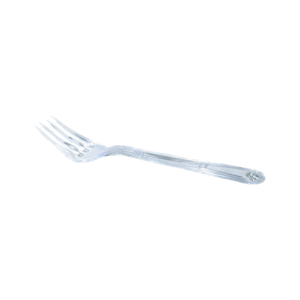 [17008] TENEDOR HEAVY WEIGHT CLEAR SUNNY PACK