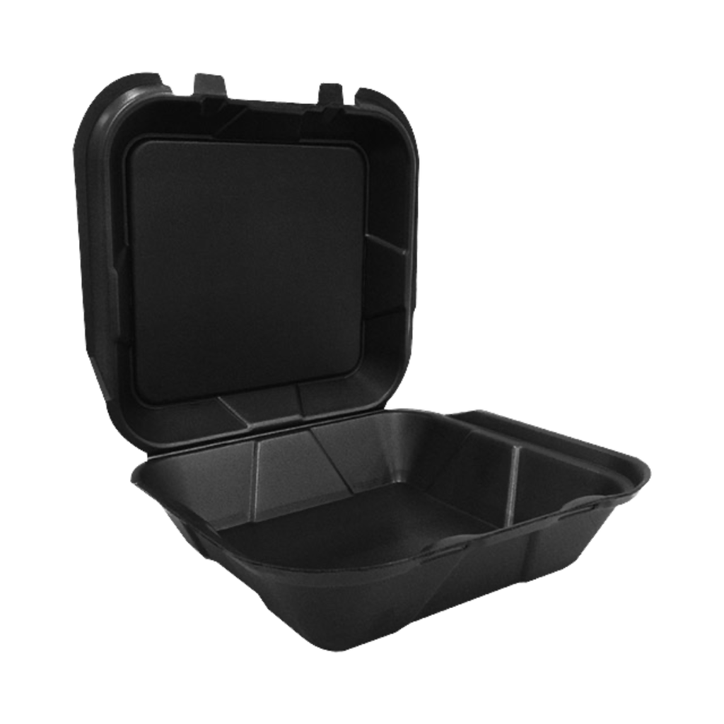 BANDEJAS 9X9 SIN DIVISION COLOR NEGRO